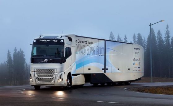Volvo Trucks тества хибриден камион за превози на дълги разстояния (видео)