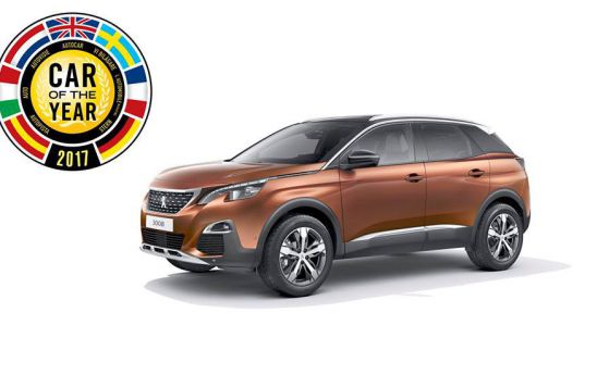 Peugeot 3008 стана Европейски автомобил на годината 2017