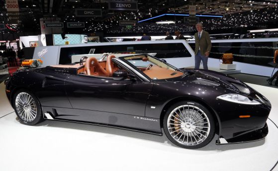 Женева: Spyker C8 Preliator Spyder идва с V-осмак на Koenigsegg 