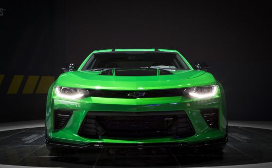 Женева: Chevrolet преоблече Camaro като Хълк и го засили към Европа