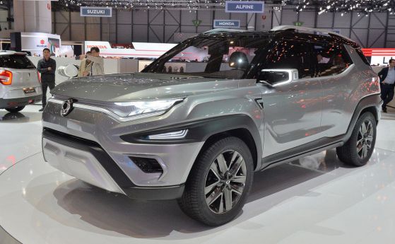 Женева: Ssangyong със концепция за 7-местен кросоувър