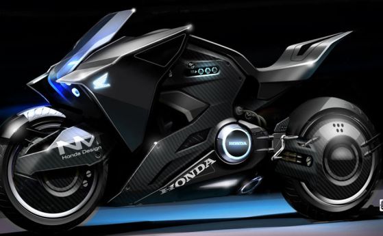 Honda с уникален мотоциклет за новия филм на Скарлет Йохансон