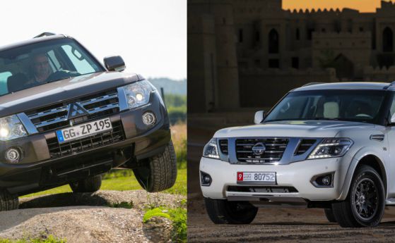 Mitsubishi Pajero и Nissan Patrol ще са с една платформа