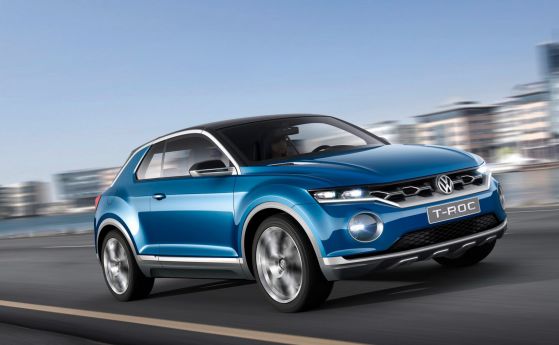 VW T-Roc атакува класа на малките кросоувъри