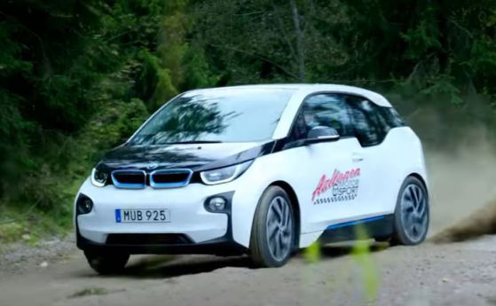 Дрифт с електрическия BMW i3? О, да! (видео)