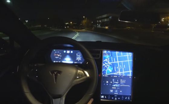 Автопилотът на Tesla още не се справя сам (видео) 
