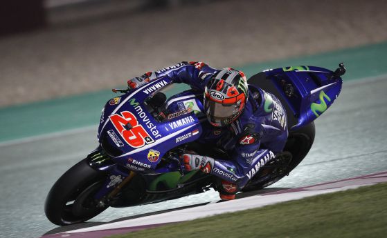 MotoGP: Буря спря квалификацията в Катар, Винялес потегля първи