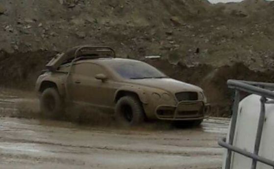 Bentley Continental GT нападна калта 