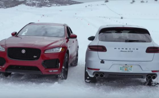 Jaguar F-Pace иска да отмъкне част от успеха на Porsche Macan (видео)