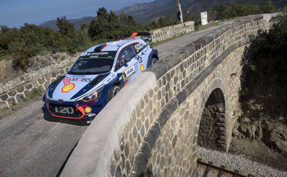 WRC: Нювил докосва победата в Корсика