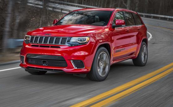 Jeep сместват 707 коня в бруталния Grand Cherokee Trackhawk 