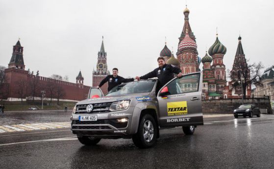 От Дакар до Москва за 4 дни с Volkswagen Amarok