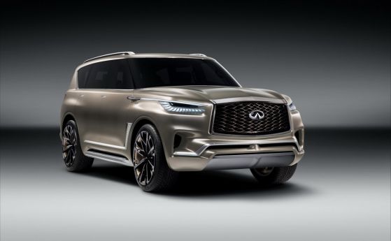 Концептът Infiniti QX80 Monograph показва новото поколение големи SUV-ове 