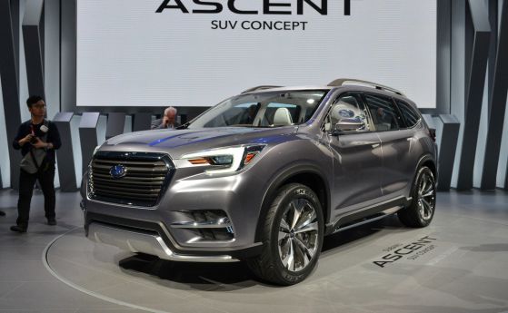Subaru с почти готова версия на големия си SUV