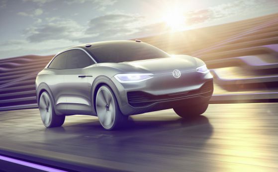 SUV-купето VW I.D. Crozz обещава 500 км на ток