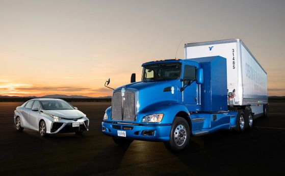 Toyota праща водородната технология и при влекачите 