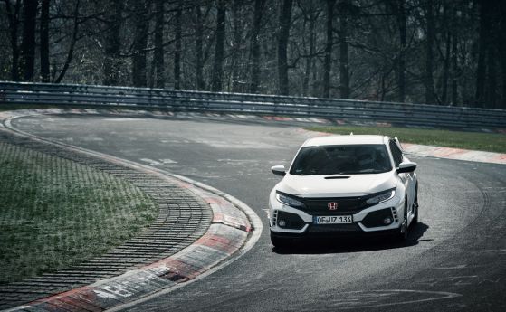 Honda Civic Type R е новият стар крал на "Ринга" (видео)
