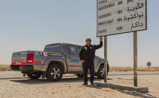Епичен рекорден пробег от Дакар до Москва с Volkswagen Amarok