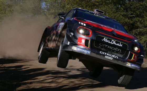 WRC: Как Крис Мийк разплака механиците си с 14 салта в Аржентина (видео)