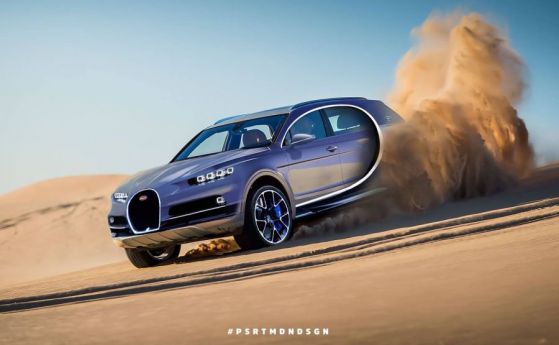 Bugatti Megalon би могъл да е най-скъпият SUV в света