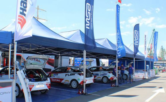 Екипажите на Hyundai Racing Trophy гонят силно класиране в рали "България"
