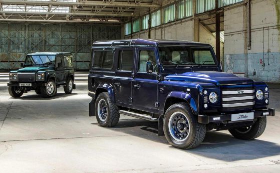 Британци ще тунинговат Land Rover Defender с двигател от Ford Mustang