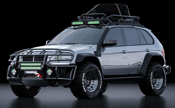 BMW X5 може да бъде и истински офроудър