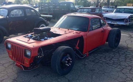 Някой кръстоса Porsche 911 и Jeep Wrangler