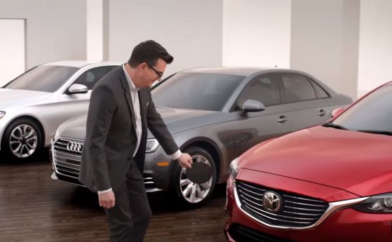 Истински хора, а не актьори, избраха Mazda пред Mercedes и Audi (видео)