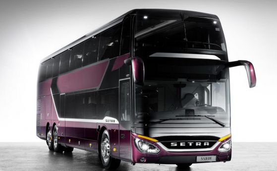 Setra с душа на Mercedes - новият S 531 DT (видео)