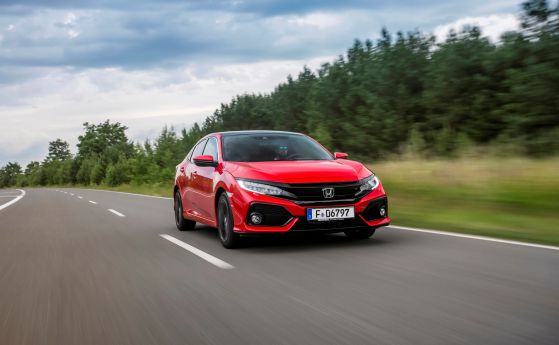 Honda Civic с обновен дизелов двигател и 9-степенен автоматик