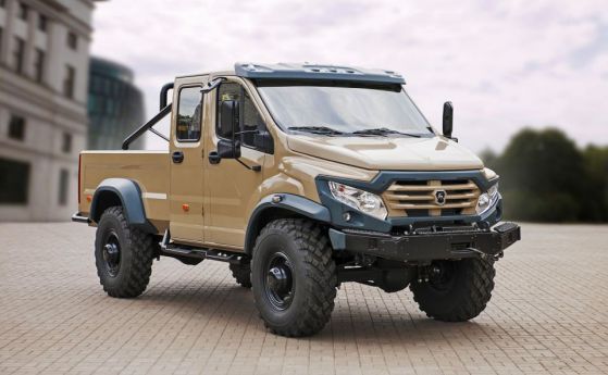 ГАЗ представи военния пикап Вепрь-Next