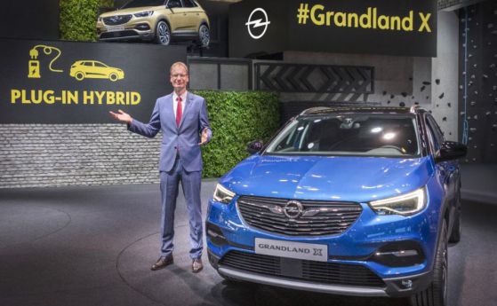 Grandland X ще е първият хибрид на Opel