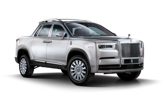 Rolls-Royce Phantom VIII би изглеждал страхотно като пикап