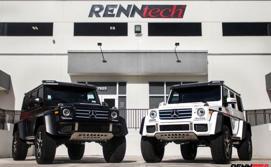 Renntech и Brabus си мерят тунинга с Mercedes-Benz G550 4x4²