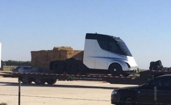 Това ли е електрическият камион на Tesla?