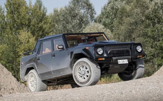 Спомен от първия SUV на Lamborghini (видео)