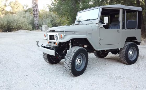 Toyota FJ се сдобива с дизелов Cummins в студиото на Джонатан Уорд (видео)
