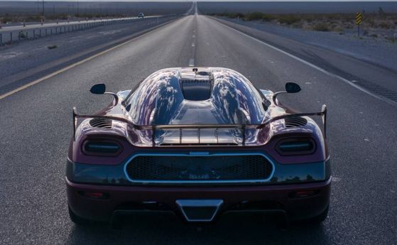 Koenigsegg Agera RS е счупил 5 рекорда в Невада (видео)