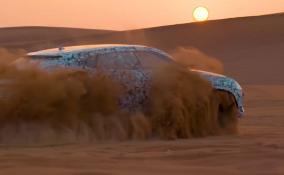 Lamborghini Urus в първо екшън видео (видео)