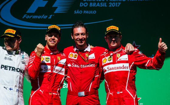 F1: Фетел триумфира в Бразилия