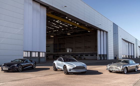 Брекзит спира производството на Aston Martin?