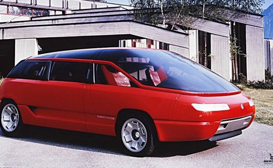 Bertone Lamborghini Genesis - когато Lambo погледна към вановете
