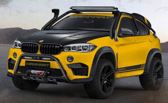 MANHART MHX6 Dirt²: BMW X6 за офроуд с 900 