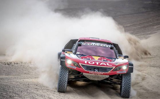 Дакар 2018: Peugeot начело, драми и отпадания в етап 2 (видео)