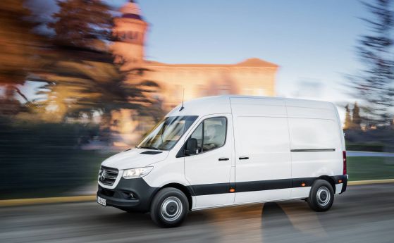 Новият Mercedes Sprinter дойде с 1700 конфигурации