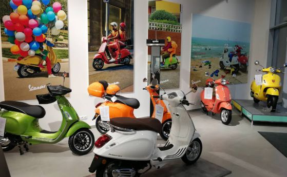Мотоциклетите на Piaggio Group под един покрив в София