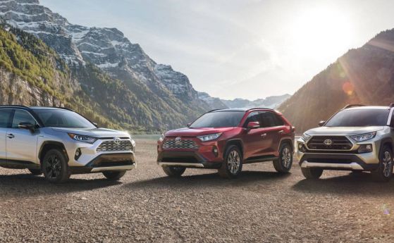Новият Toyota RAV4 с големи промени и три 4x4 системи
