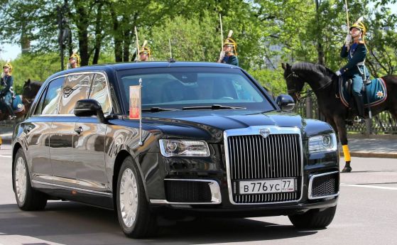Путин встъпи в длъжност с новата лимузина 