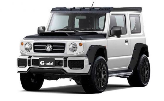 Превърнаха новото Suzuki Jimny в мини G-Class